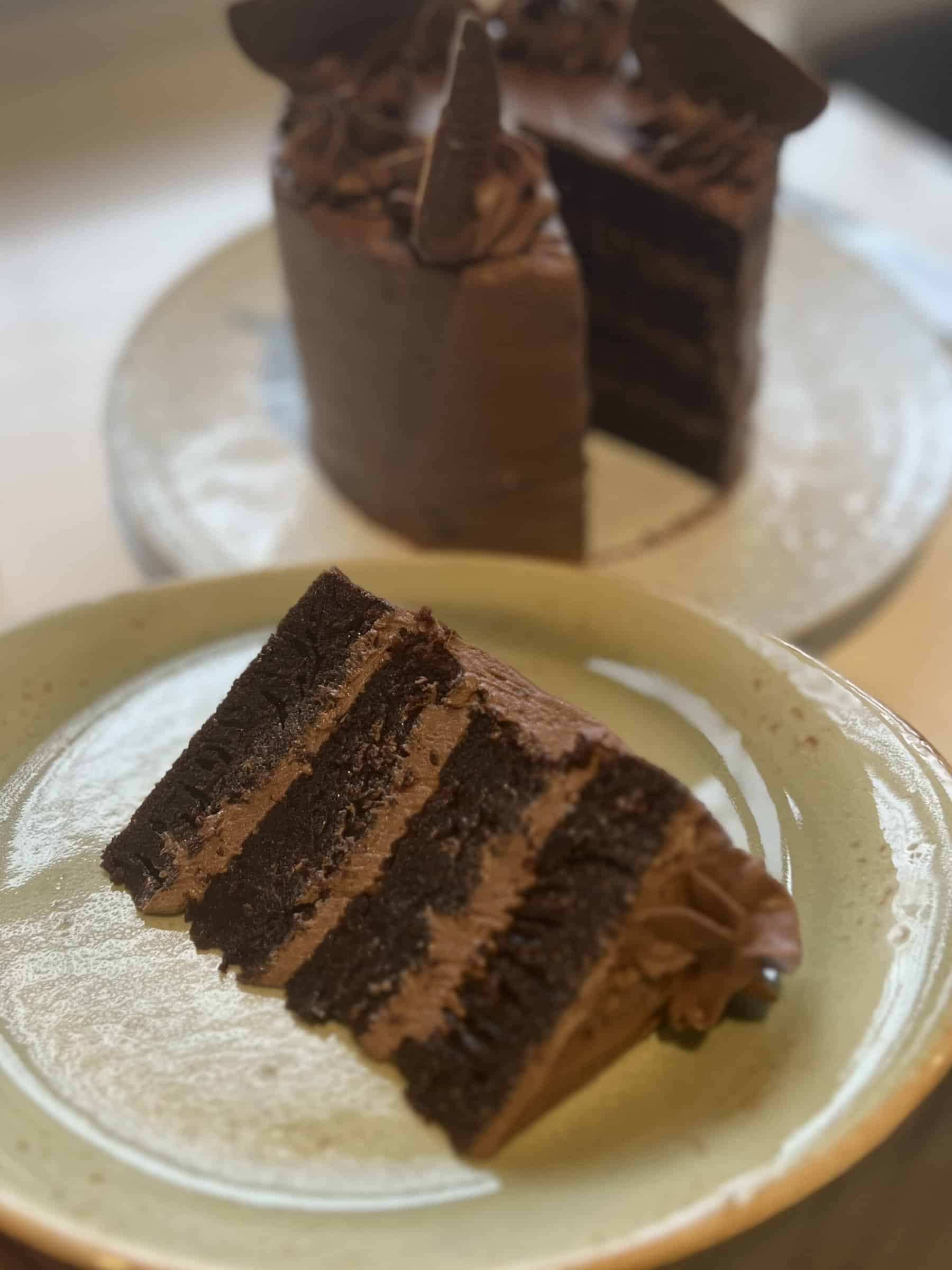 Fudgy Chocolate Cake