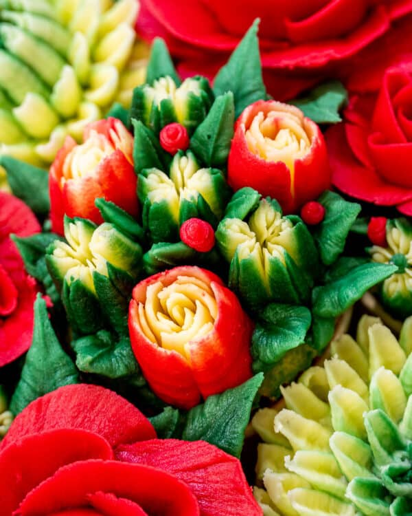 Christmas Cupcake Bouquet - Alice - Petals Bakehouse - Online