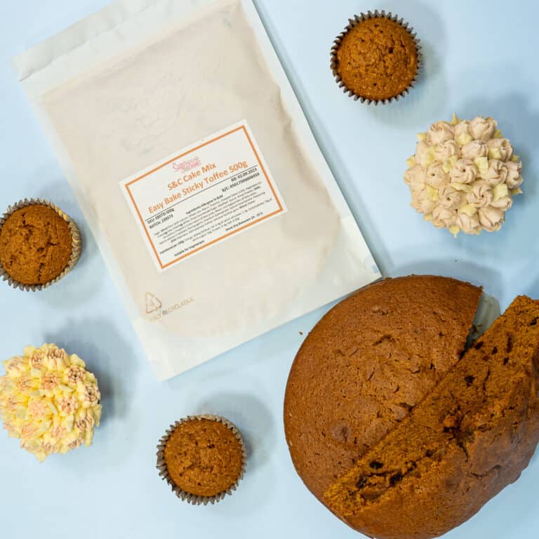 Sticky Toffee Cake Mix 1kg Sugar and Crumbs