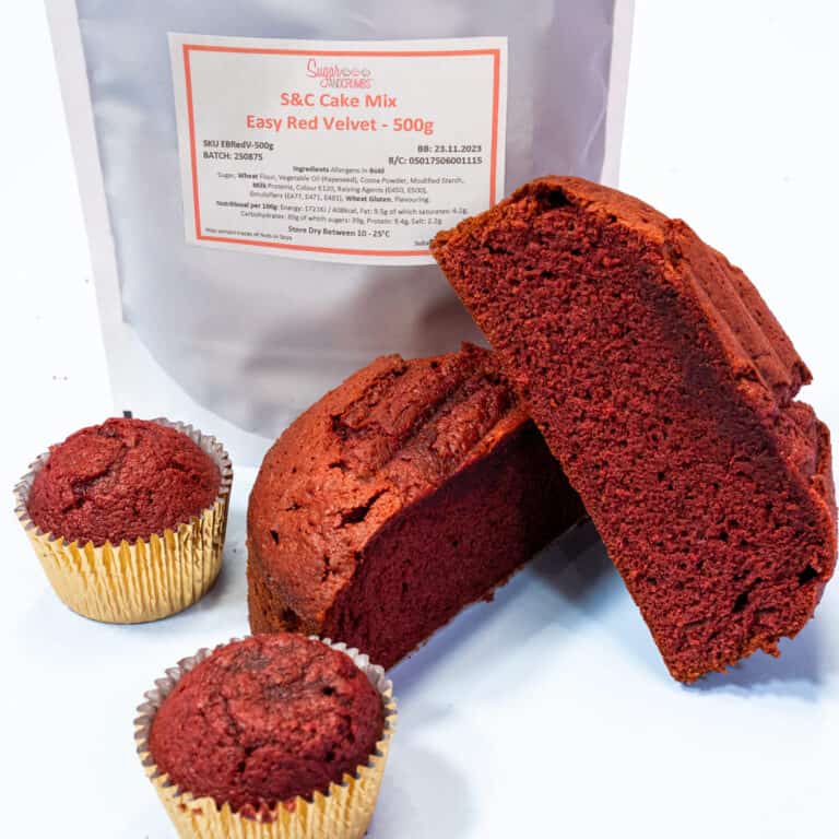 Red Velvet Cake Mix 1kg Sugar and Crumbs