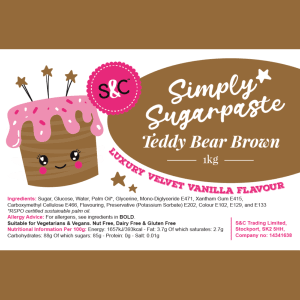 1kg - Teddy Bear Brown