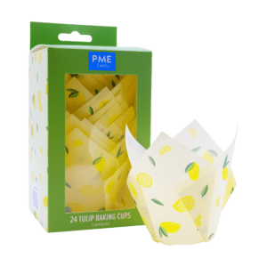 24 x Tulip Muffin Cases - Lemons