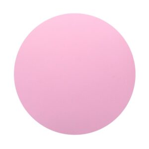 10 inch - Matt Masonite Board - Pink - Round