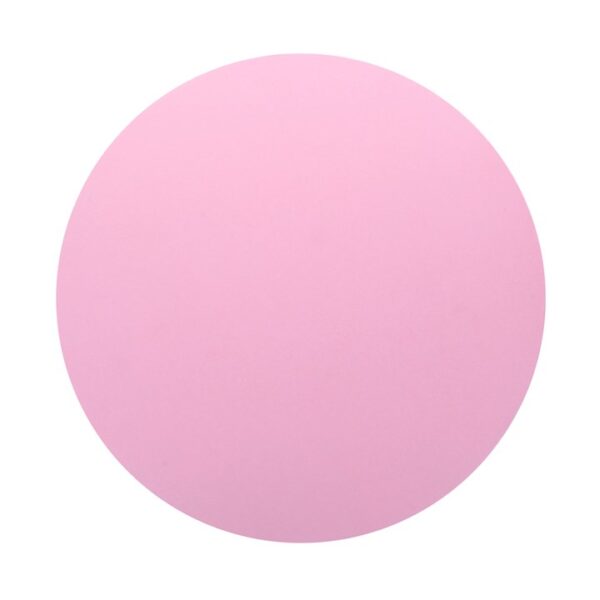 10 inch - Matt Masonite Board - Pink - Round