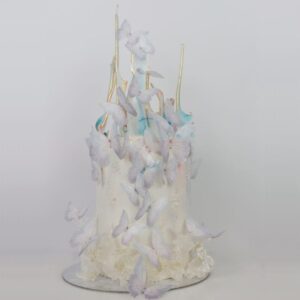22 Edible Wafer Butterflies - Ethereal