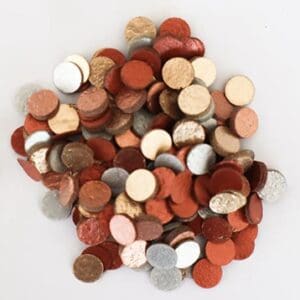 Edible Wafer Confetti - Mixed Metallics