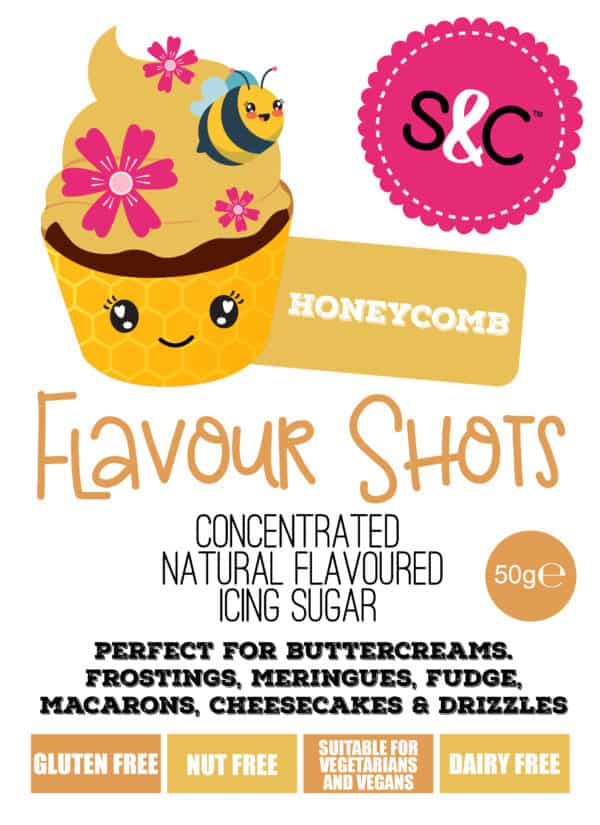 Flavour Shots! - Concentrated Icing Sugar - Honeycomb