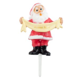 Santa On Stick - 45mm - Pack of 1