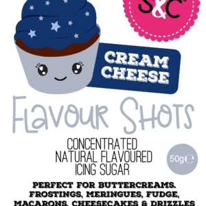 Flavour Shots! - Concentrated Flavoured Icing Sugar - Cream Cheese