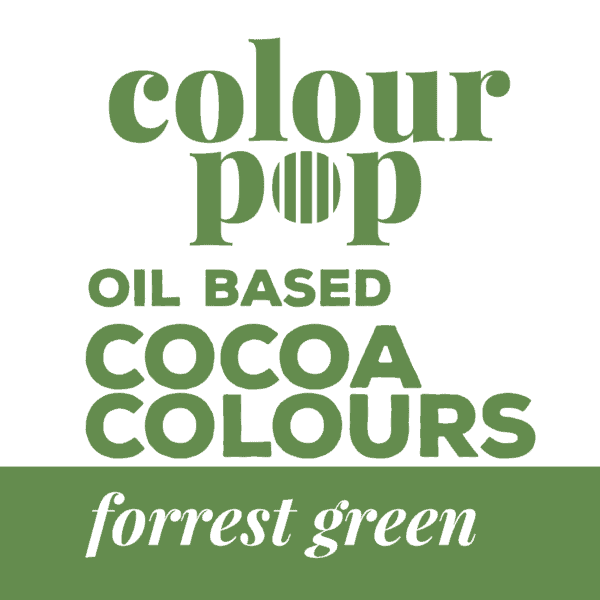 Oil Base - Cocoa Colour - Forrest Green - 20ml
