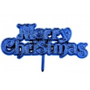 Blue - Merry Christmas - Pack of 1