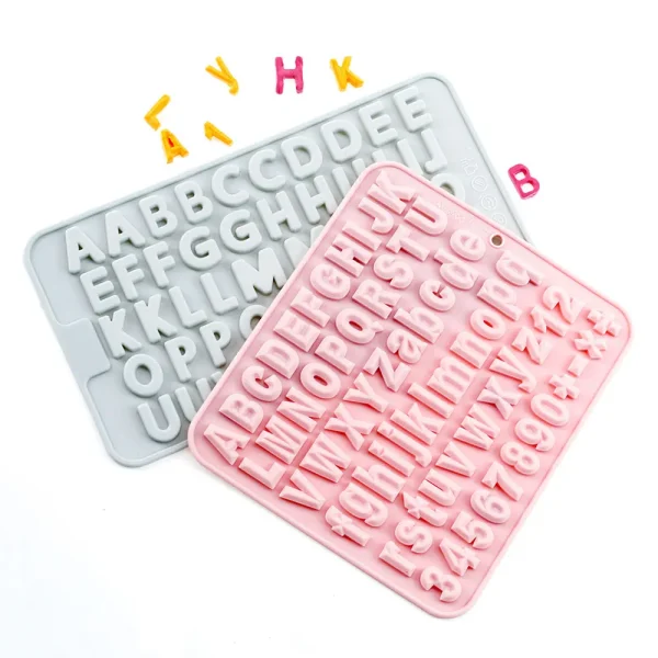 Silicone Mould  - Alphabet, Numbers & Symbols