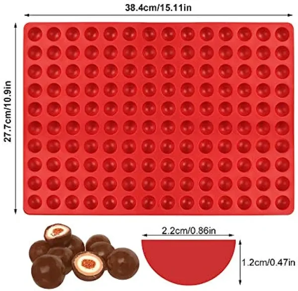 Semi Sphere Silicone Mould 140 Cavity