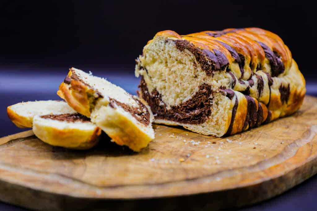 Sweet Brioche with Chocolate Filling
