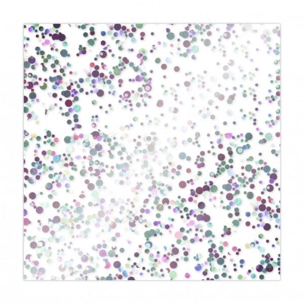 8 inch - Mermaid Glitter Display Cake Board - Square