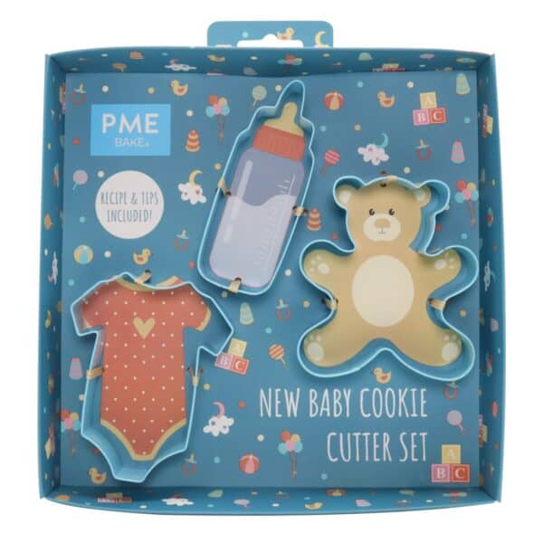 New Baby Cookie Cutter - Set of 3