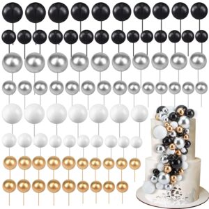 110 Foam Cake Balls on Wires - Party Time