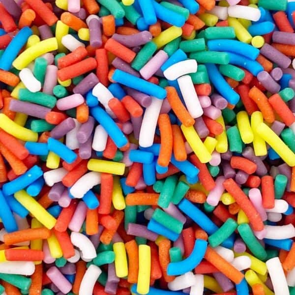 500g - Bake Stable - Matt Rainbow Strands