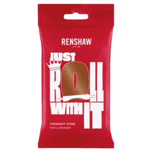 Just Roll It Fondant/Sugarpaste - Dark Brown 250g
