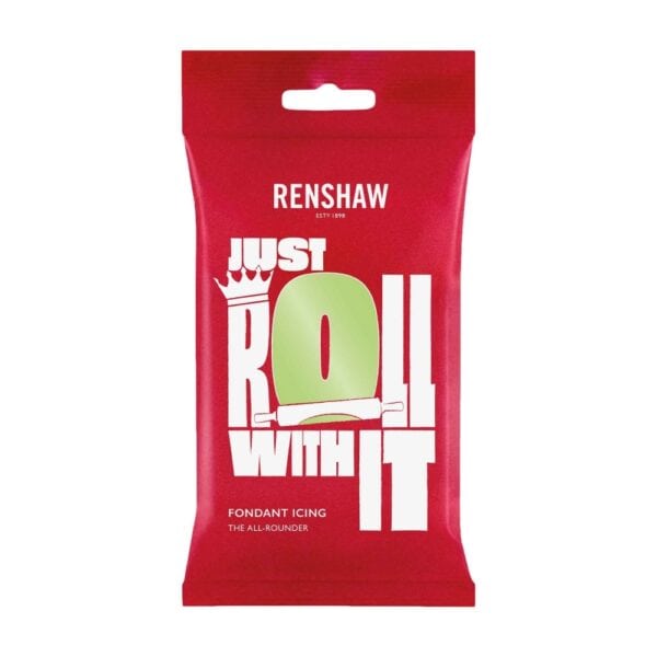 Just Roll It Fondant/Sugarpaste - Pastel Green 250g