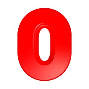 Number 0 - Silicone Baking Mould
