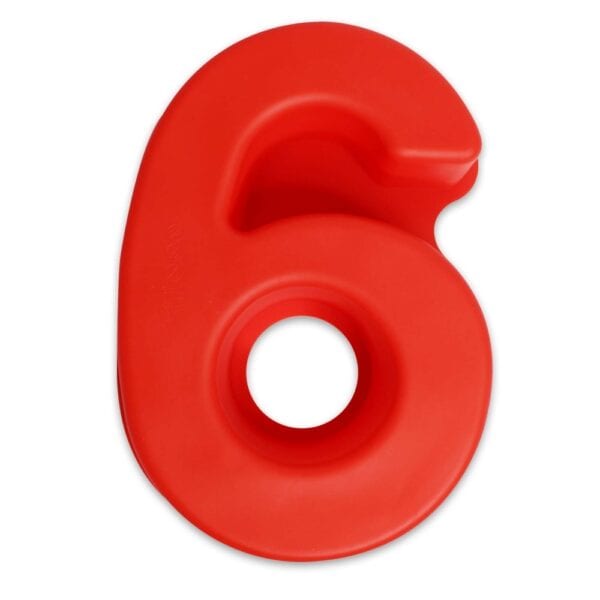 Number 6 use a 9 - Silicone Baking Mould