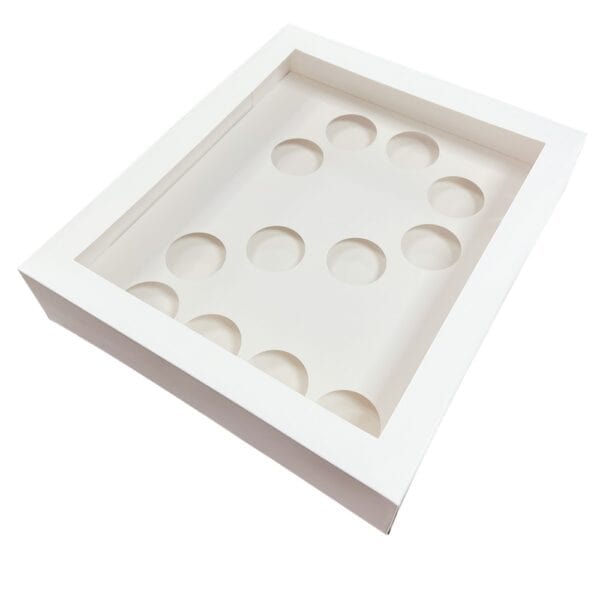 Number Cupcake Boxes 3.5 inch Deep - Number 2