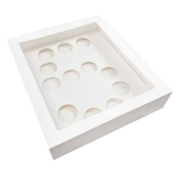 Number Cupcake Boxes 3.5 inch Deep - Number 5