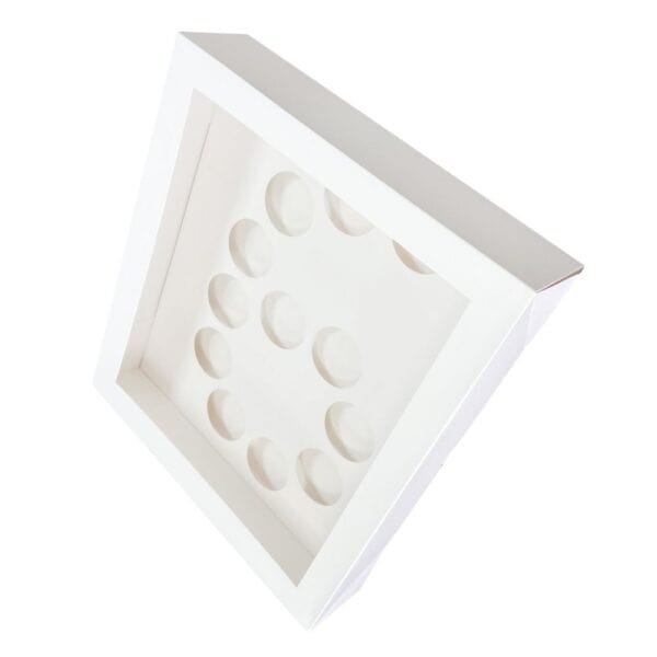 Number Cupcake Boxes 3.5 inch Deep - Number 6