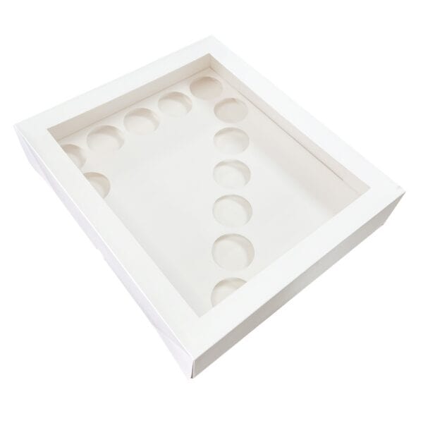 Number Cupcake Boxes 3.5 inch Deep - Number 7