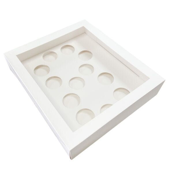 Number Cupcake Boxes 3.5 inch Deep - Number 8