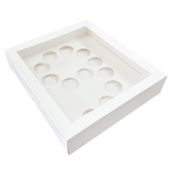 Number Cupcake Boxes 3.5 inch Deep - Number 9