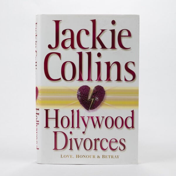 Jackie Collins - NEW - Hollywood Divorces - Hardback