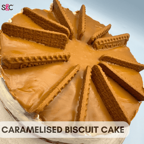 CARAMELISED BISCUIT CAKE
