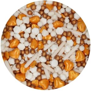 Wedding Bells 3D Sprinkle Medley 70g