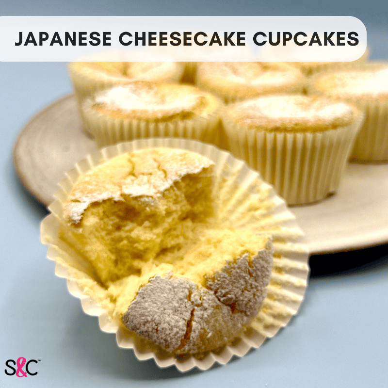 Japanese Cheesecake Cupcakes recipe