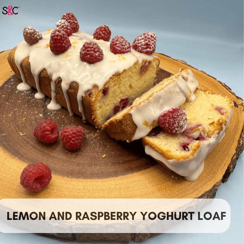 lemon and raspberry yoghurt loaf recipe
