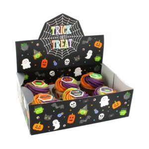 Cupcake Display Box - Trick or Treat -   6/12 Hole