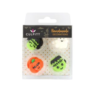 Halloween Cute Sugar Decorations - Pack of 12