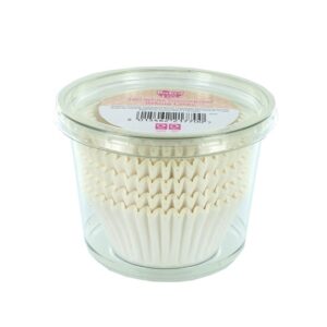 White Greaseproof Baking Cases - Pack of 100
