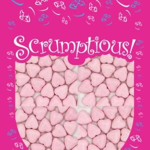 Hearts - 3D - Shiny Pink - 25g